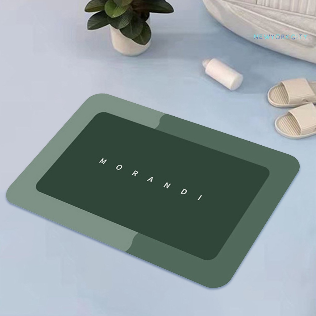 Thảm Chùi Chân Chống Trượt Thấm Hút Nước Nhanh Khô Dễ Lau Chùi Trang Trí Nhà Cửa