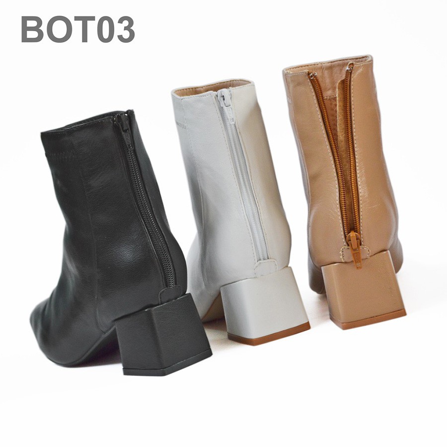 [Mã FAMALLT5 giảm 15% đơn 150k] Giày Bot Nữ Cổ Cao - JMP - Thời Trang Nữ Cao 5cm - BOT03