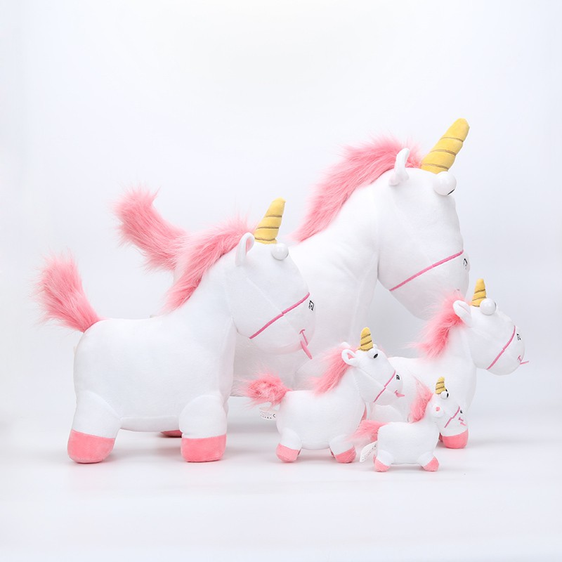 Đồ chơi thú nhồi bông hình kỳ lân xinh xắn 13cm - 45cm thiết kế nhọn