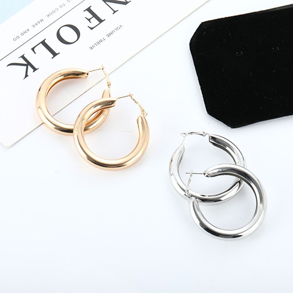 Khuyên Tai Nữ Hình Tròn Thời Trang