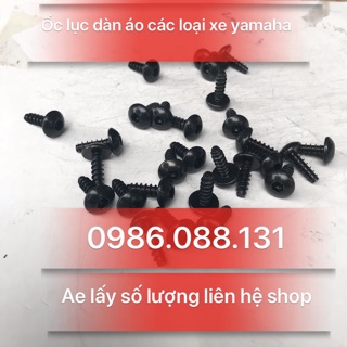 Combo 30 ốc lục giác 5li dàn áo các loại xe yamaha