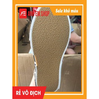 xVESSEL giày vải rách đế gỗ