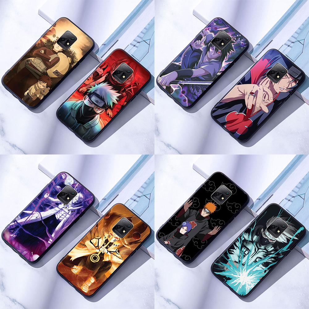 Ốp điện thoại TPU mềm in hình Naruto 2 cho Xiaomi Redmi 9 9A 9C Note 9 9S Pro Max