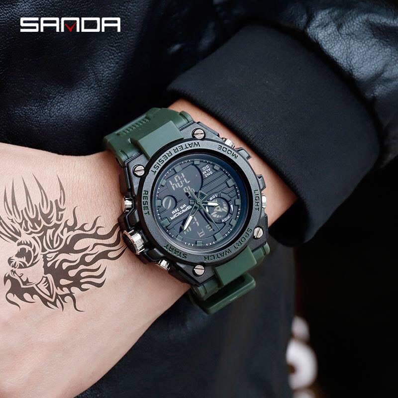 Đồng hồ nam SANDAN JAPAN phong cách thể thao SD01 -Gozid.watches | BigBuy360 - bigbuy360.vn