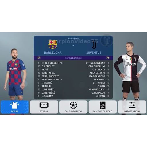 Đĩa game PS4 PES 2020