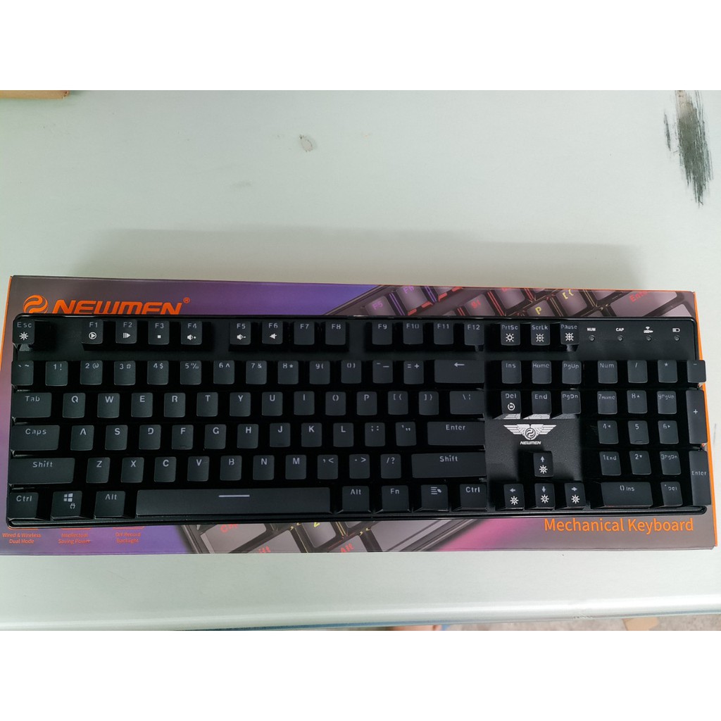 Bàn Phím Cơ Không Dây Newmen GM335 - Hàng Chính Hãng