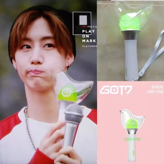 [CÓ SẴN]Gậy cổ vũ Lightstick GOT7 ver 2, ver 1 unoff (có clip)