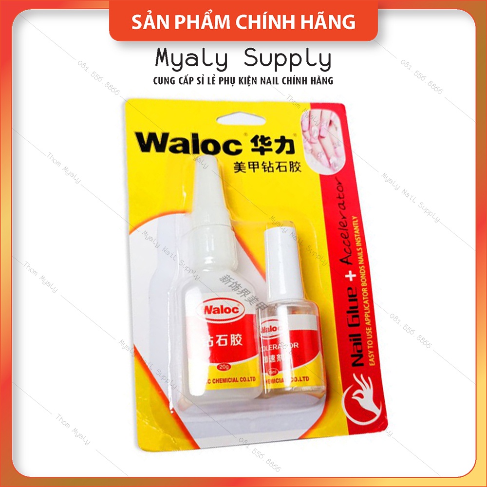 Keo Bê Tông Nail Waloc Dán Móng Đính Đá SP000169
