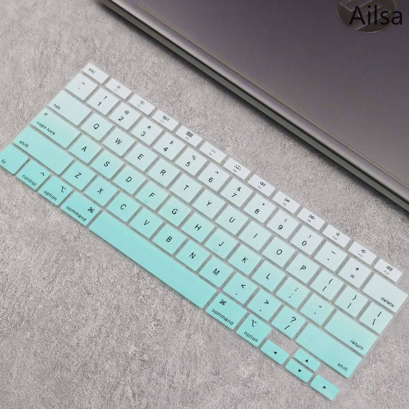 Miếng dán bảo vệ bàn phím thích hợp cho macbook new air 13 a2179 a2337 touch id 2020