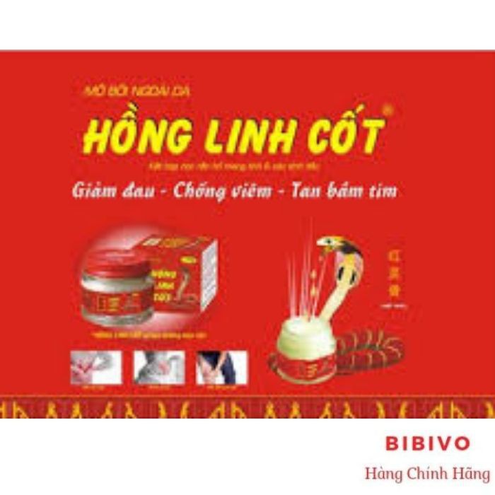 Hồng Linh Cốt 20g - Giảm Đau, Chống Viêm, Tan Bầm Tím