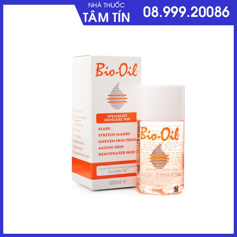 Tinh Dầu Bio-Oil Mờ Sẹo Và Giảm Rạn Da  60ml