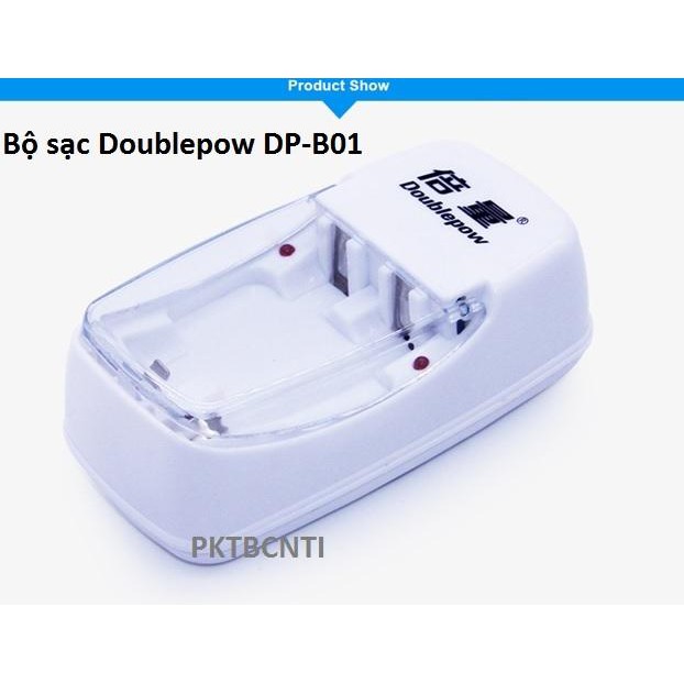Sạc pin đa năng Doublepow DP-B01 và 2pin Doublepow AA 1200mAh