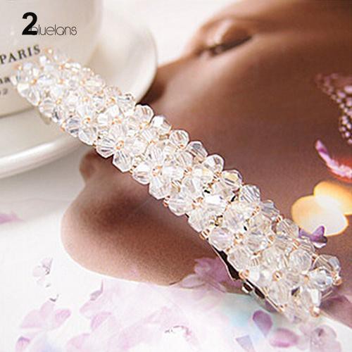 Kẹp tóc đính đá lấp lánh thời trang cho nữ