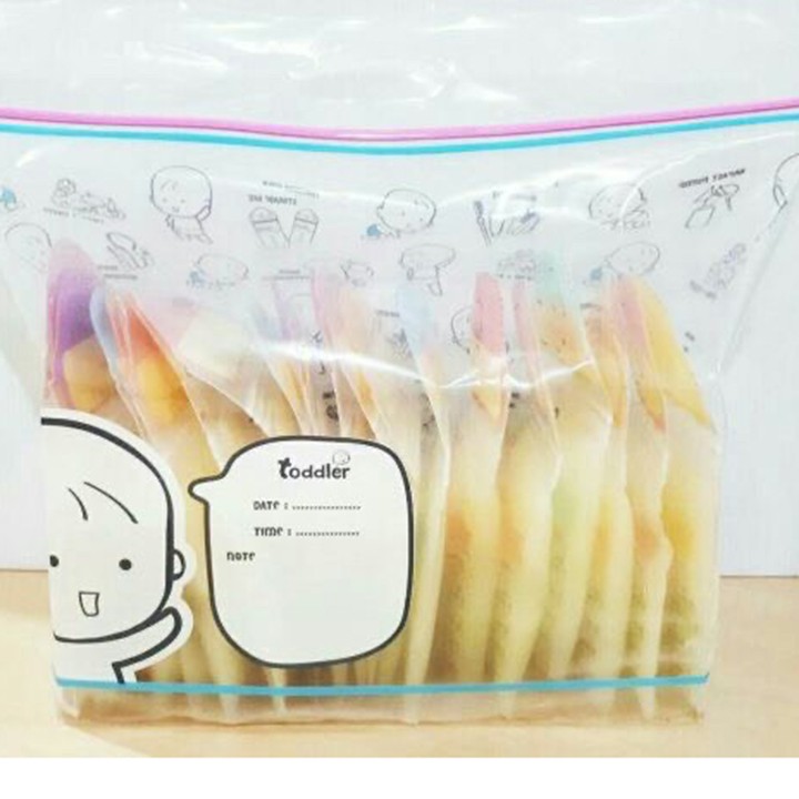 Ziplock Toddler Đa năng. (đựng thực phẩm, túi sữa, quần áo, vật dụng cá nhân)