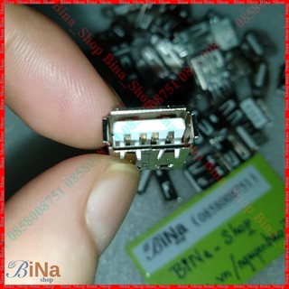 Đầu USB 2.0 đực/cái 4pin tự hàn