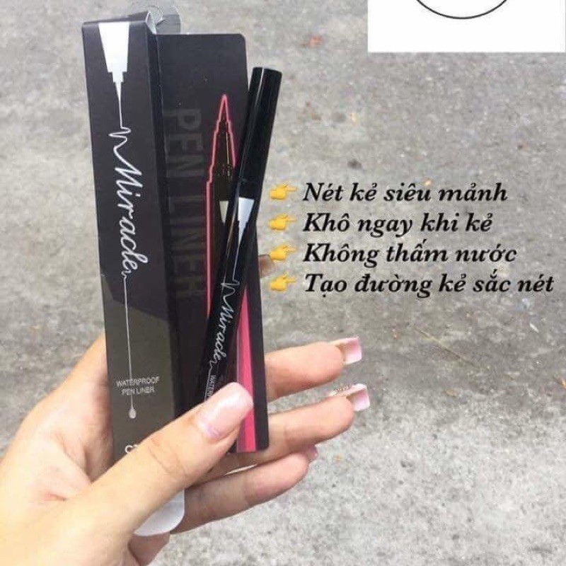 BÚT DẠ KẺ MẮT MIRACLE WATERPROOF CELIO