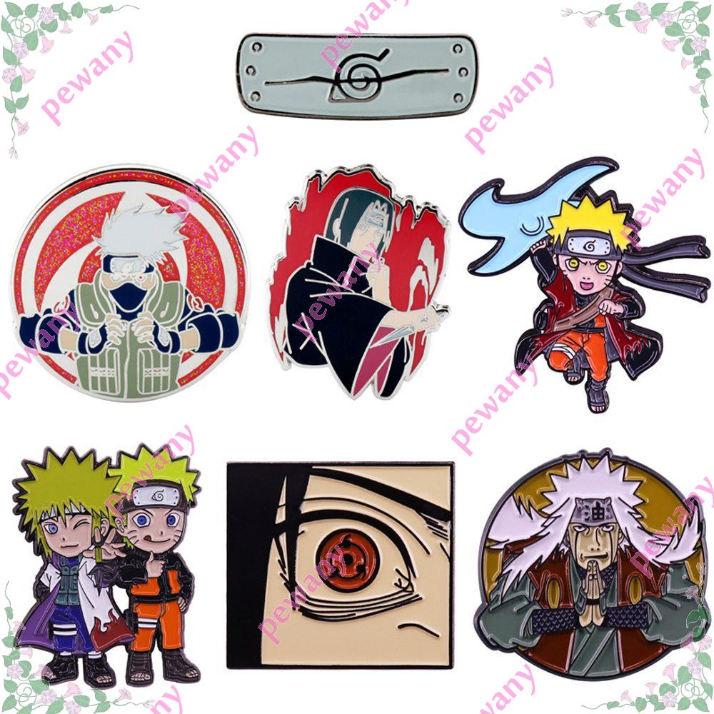 Huy Hiệu Cài Áo Kim Loại Hình Hành Tinh Vũ Trụ Trong Anime Naruto