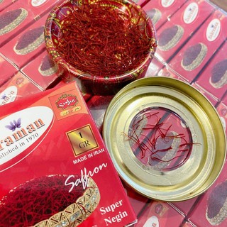 [Combo Tri Ân] Nhụy Hoa Nghệ Tây Saffron Iran chính hãng + 10gr Trà Hoa Hồng sấy lạnh
