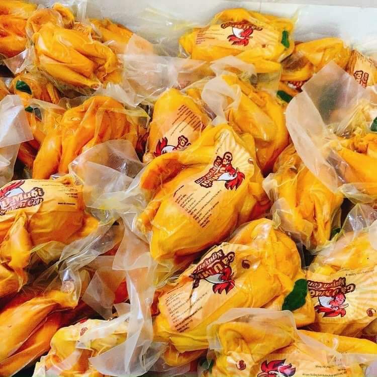 Gà ủ muối hoa tiêu nguyên con 1,2kg Chỉ Giao TPHCM