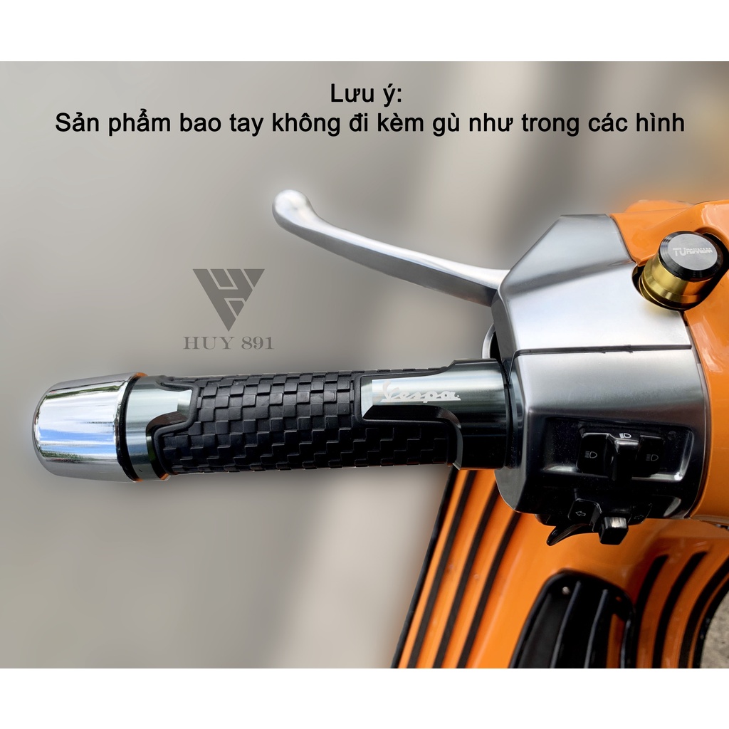 Bao tay nhôm CNC Vespa Sprint, Primavera