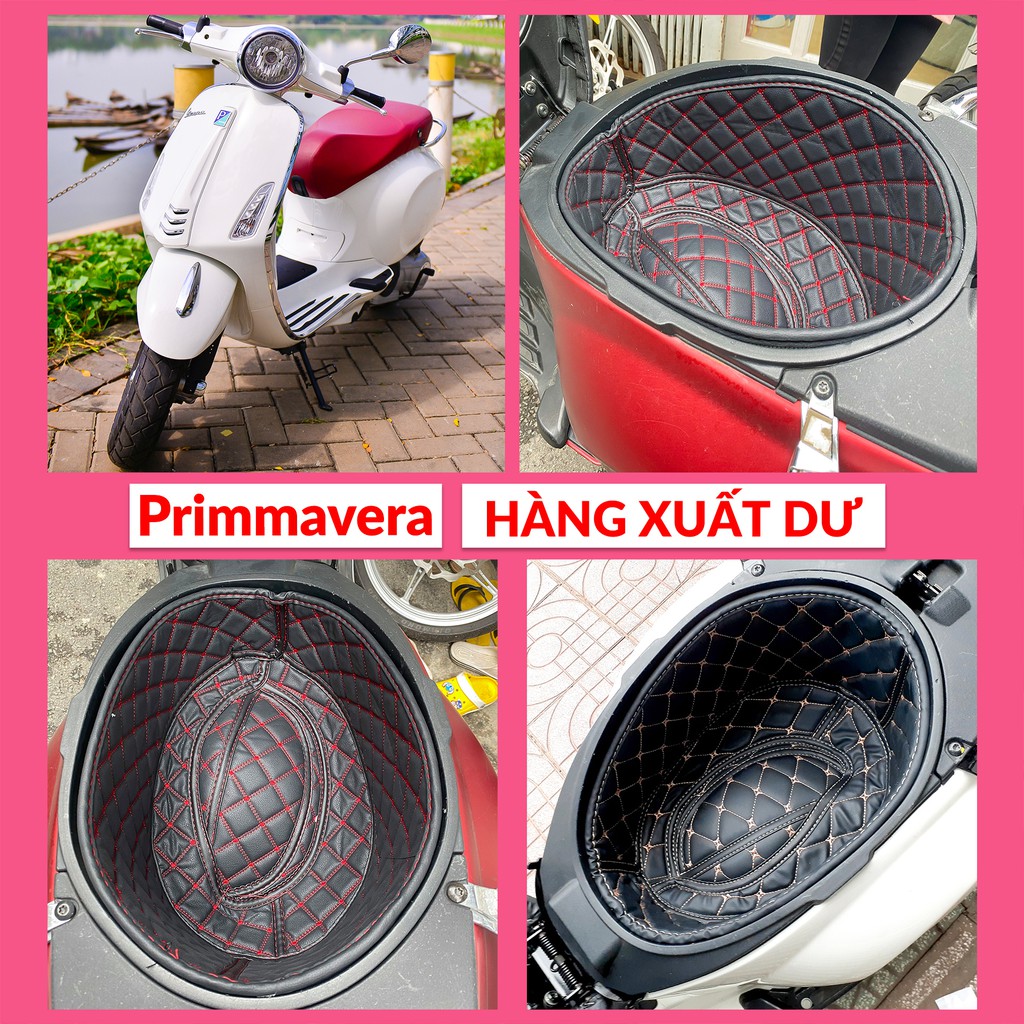 Lót Da Cốp Xe Piaggio Vespa Primavera - Chống Sốc, Cách Nhiệt