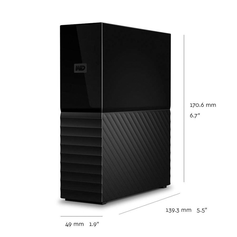 Ổ Cứng Di Động WD My Book 8TB 3.5 USB 3.0