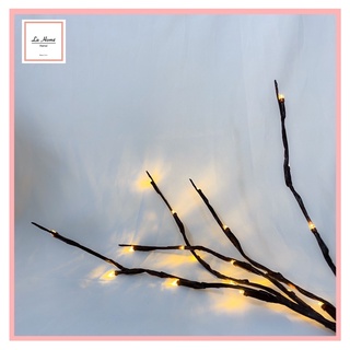 đèn led trang trí tết hình nhánh cây khô 5 cành 20 bóng trang trí độc đáo