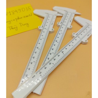 Thước đo vẽ chân mày mỏ vịt 5.0