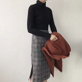 Chân váy dạ dáng dài