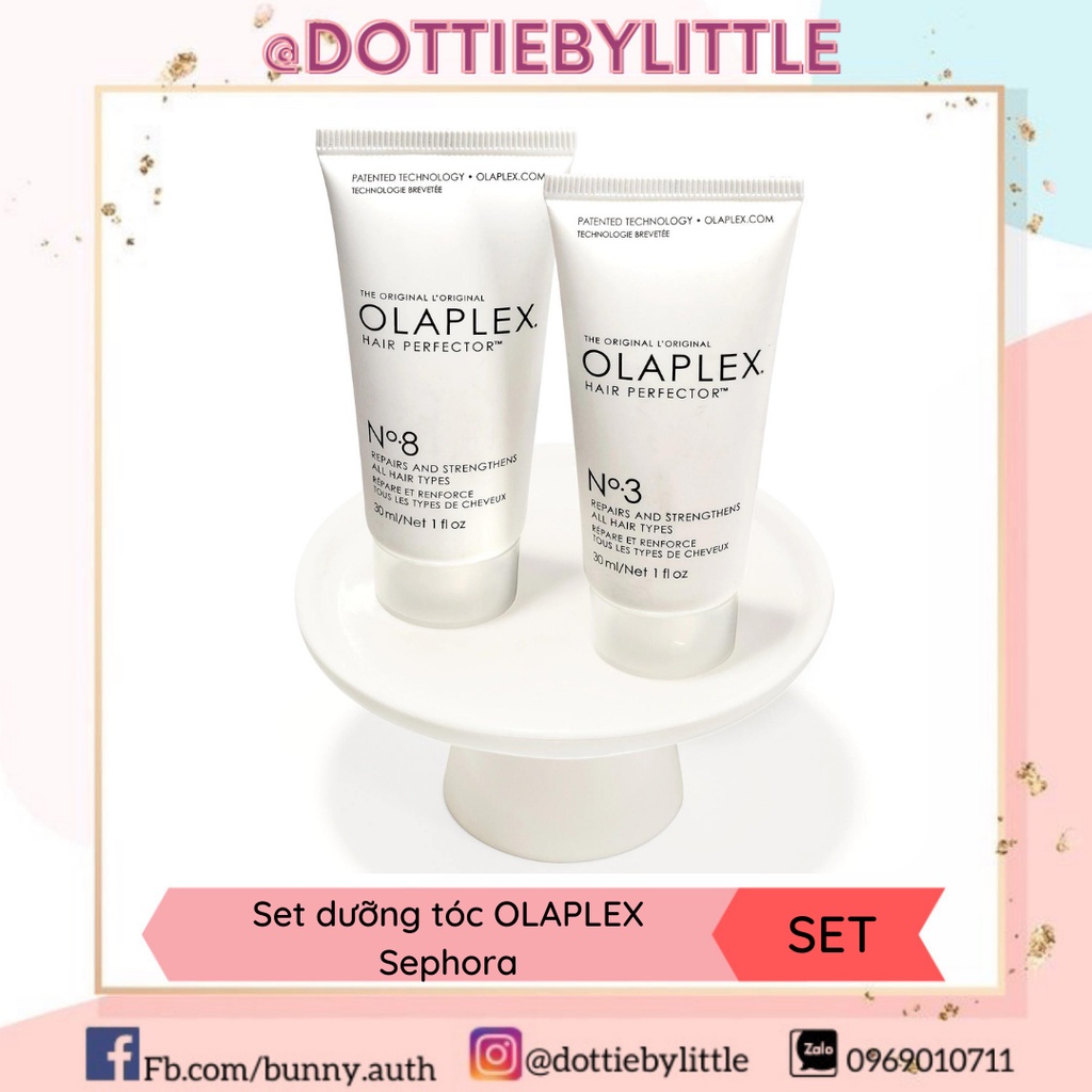 [BILL US] Set dưỡng tóc OLAPLEX SEPHORA