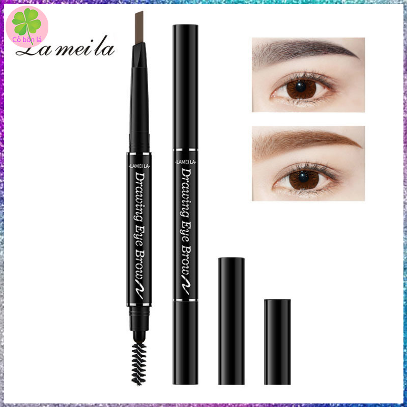 Bút Kẻ Lông Mày Lameila Double Effect-Màu Nâu nhạt #05 | BigBuy360 - bigbuy360.vn