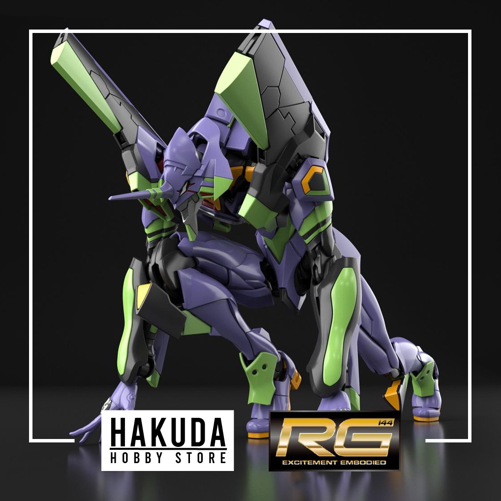 Mô hình RG 1/144 Evangelion Unit 01 Eva 01 - Chính hãng Bandai Nhật Bản