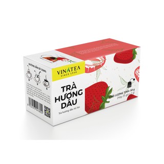 Trà Vinatea Hương Dâu túi lọc 50g