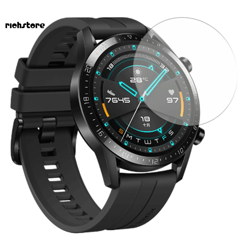 Set 3 kính cường lực bảo vệ mặt đồng hồ chuyên dụng cho Huawei Watch 2 Pro 46mm GT 2