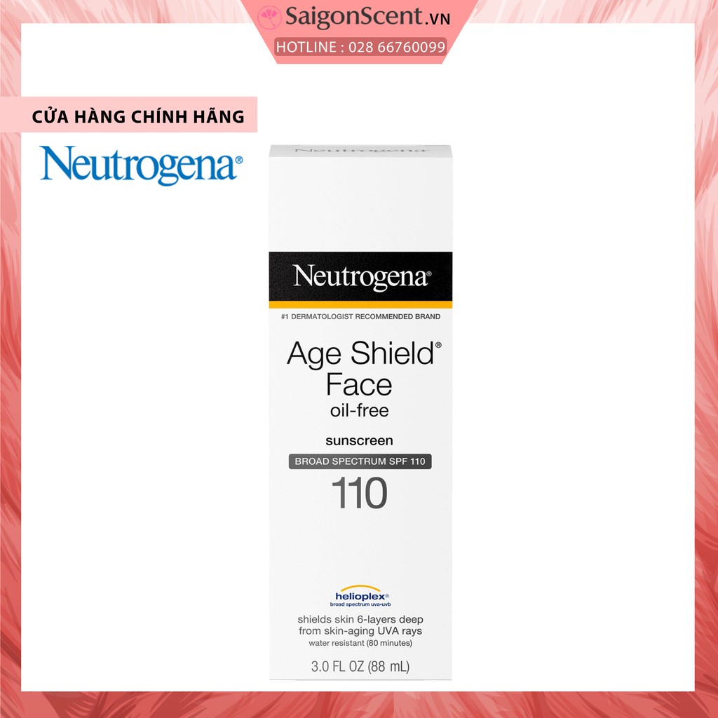 [SaigonScent] Kem chống nắng Neutrogena Age Shield Face Lotion SPF 110 ( 88mL )