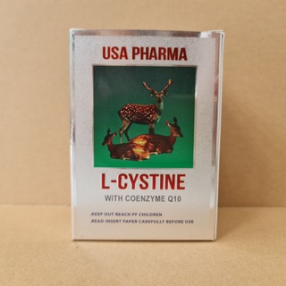 Viên uống L-CYSTINE with coenzme Q10 hộp 60 viên ngăn ngừa rụng tóc nám tàn nhan