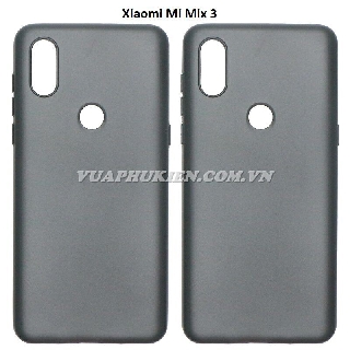 Ốp lưng silicone dẻo màu đen cho Xiaomi Mi Mix 3, Mi Mix 2, Mi Mix 2S, Mi Max 3, Redmi S2, Redmi 6 Pro, Redmi Note 5