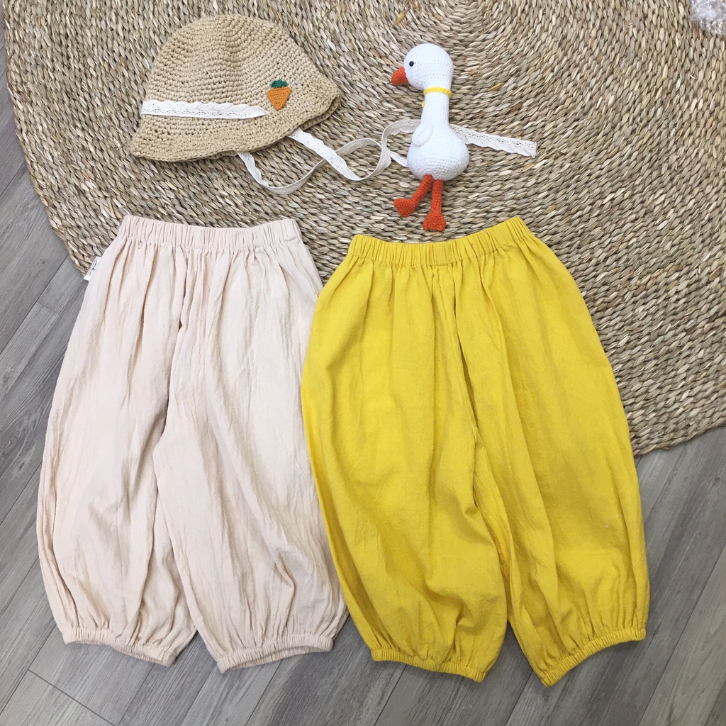 Quần bom cara cho bé trai, gái Moon Ha Kids