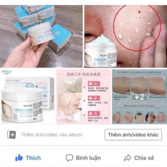 Tẩy da chết cho khách