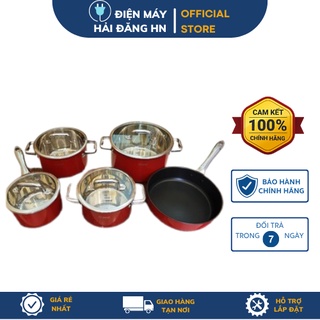 Bộ 5 nồi chảo Arber - Hàng chính hãng Germany Điện Máy Hải Đăng HN