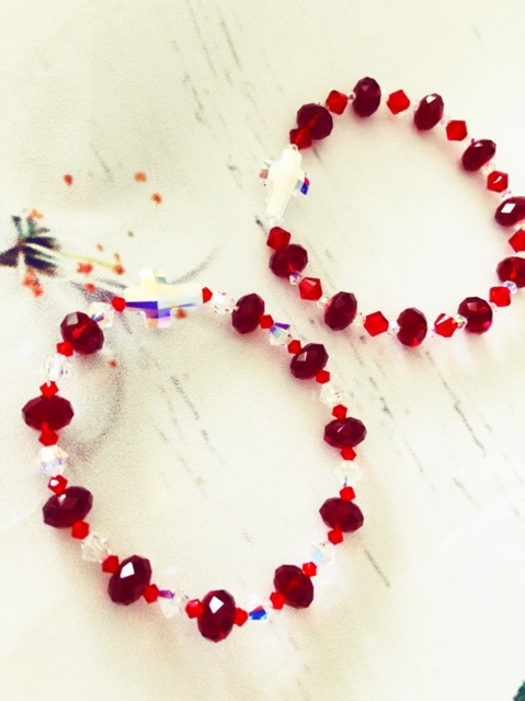 Vòng Tay-Chuỗi 10 Kinh Pha Lê Áo