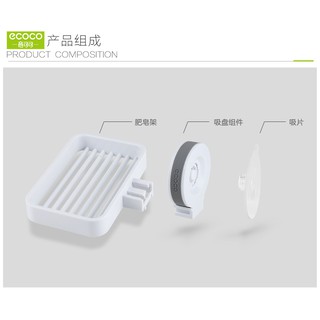 GIÁ ĐỂ XÀ PHÒNG HÚT CHÂN KHÔNG ECOCO 1507
