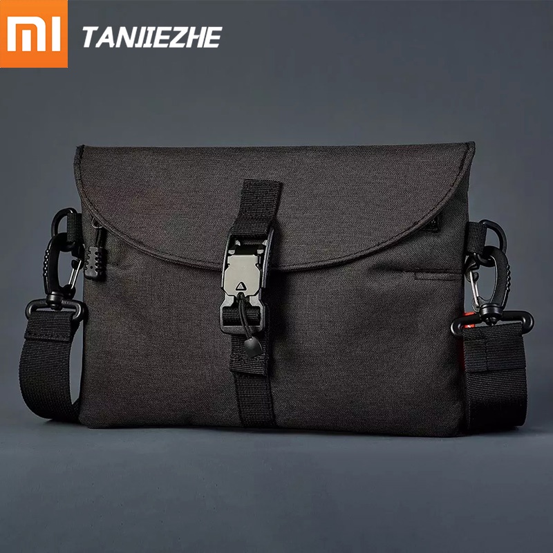 Xiaomi youpin Tanjiezhe Túi canvas Đeo Chéo Ngực Đa Năng Có Khóa Nam Châm Thời Trang Du Lịch