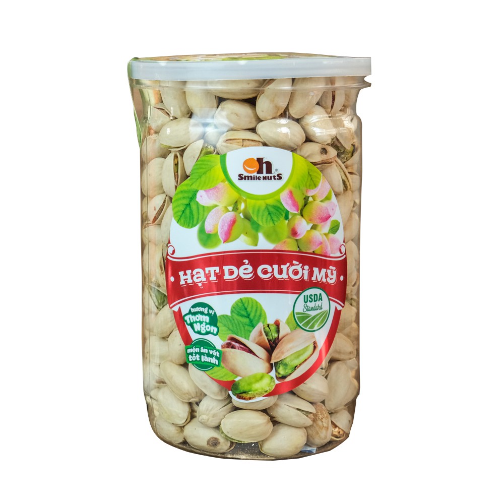 Hạt Dẻ Cười Smile Nuts Hộp 500g - Nhập Khẩu Từ Mỹ