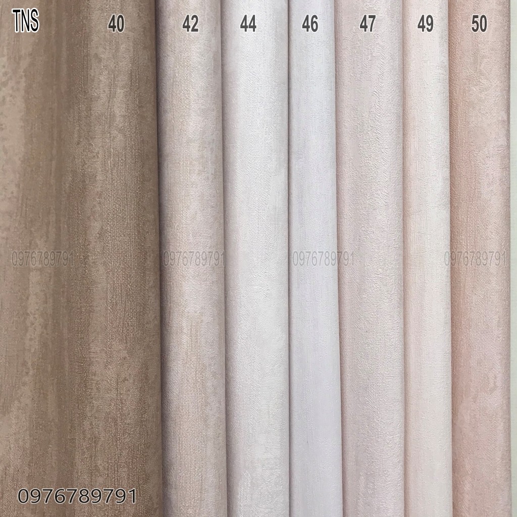 Giấy Dán Tường Trơn Xước Loang Gỗ Cho Phòng Ngủ, Phòng Khách, Khổ 10m x 53cm, Lụa Keo Sữa Dán Ngoài, Nhiều Màu Lựa Chọn