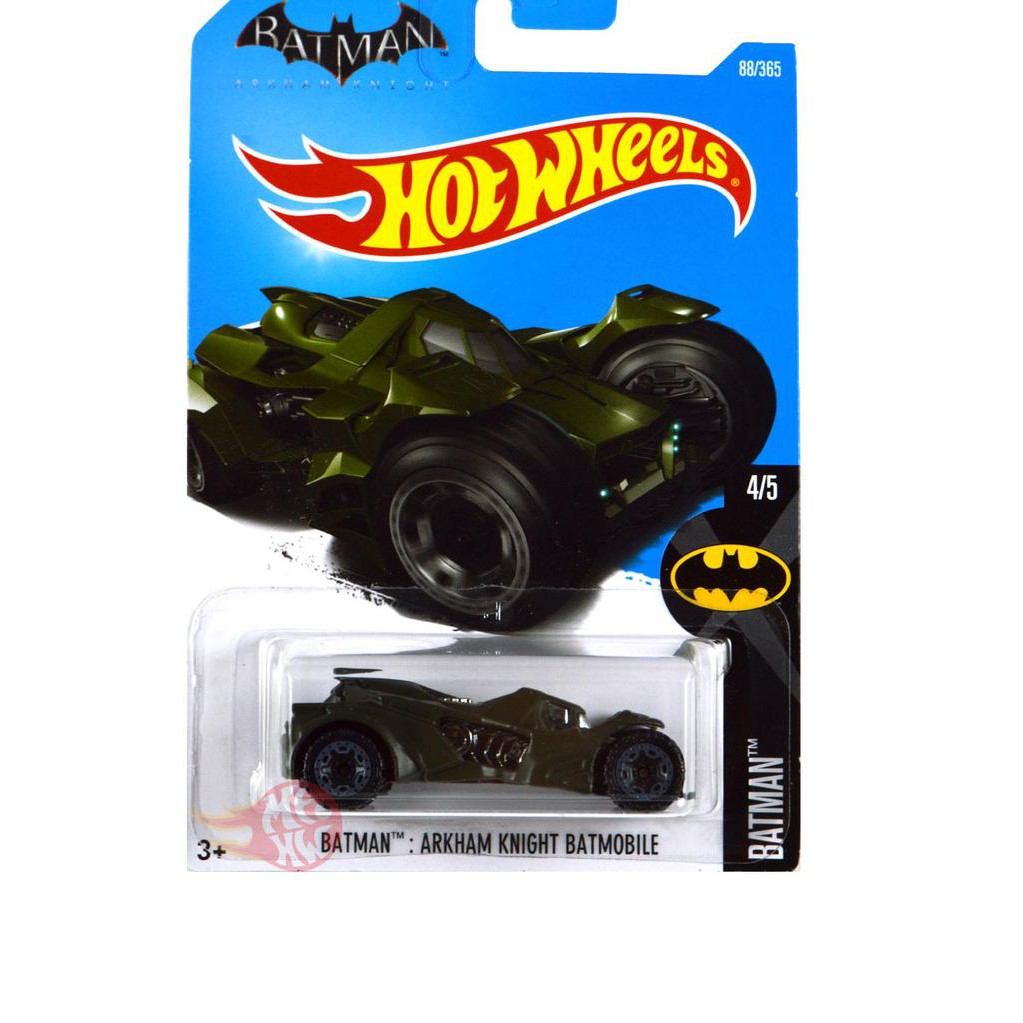 HOT WHEELS Hotwheels Mô Hình Xe Hơi Batman Arkham Knight Batmobile Màu Xanh Lá / Xanh Lá