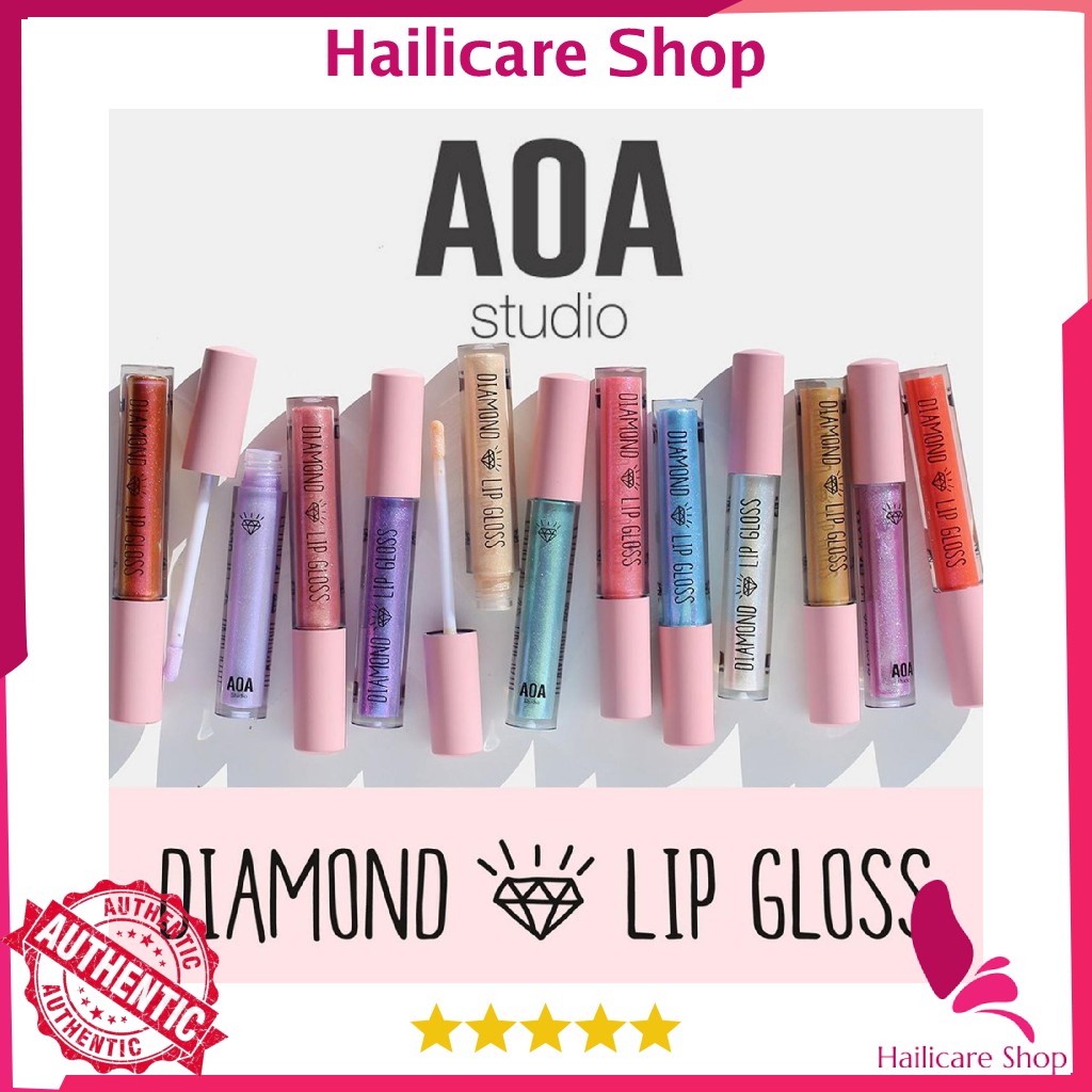 [Nhập Mỹ] Son bóng AOA Diamond Lip Gloss Glam/ Hard Candy/ GRL PWR/ Pixie/ Posh