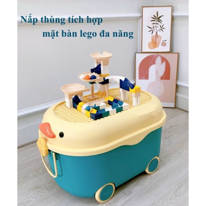 THÙNG ĐỰNG ĐỒ CHƠI CHO BÉ ( Hàng tặng bỉm Merries)