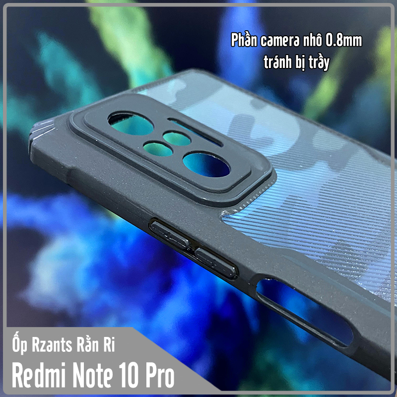 Ốp lưng cho Xiaomi Redmi Note 10 Pro Rzants rằn ri - Hàng Nhập Khẩu