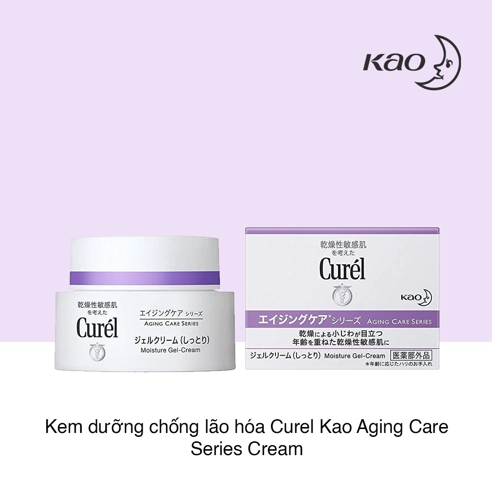 KEM DƯỠNG ẨM, CHỐNG LÃO HÓA CUREL AGING CARE SERIES MOISTURE GEL-CREAM